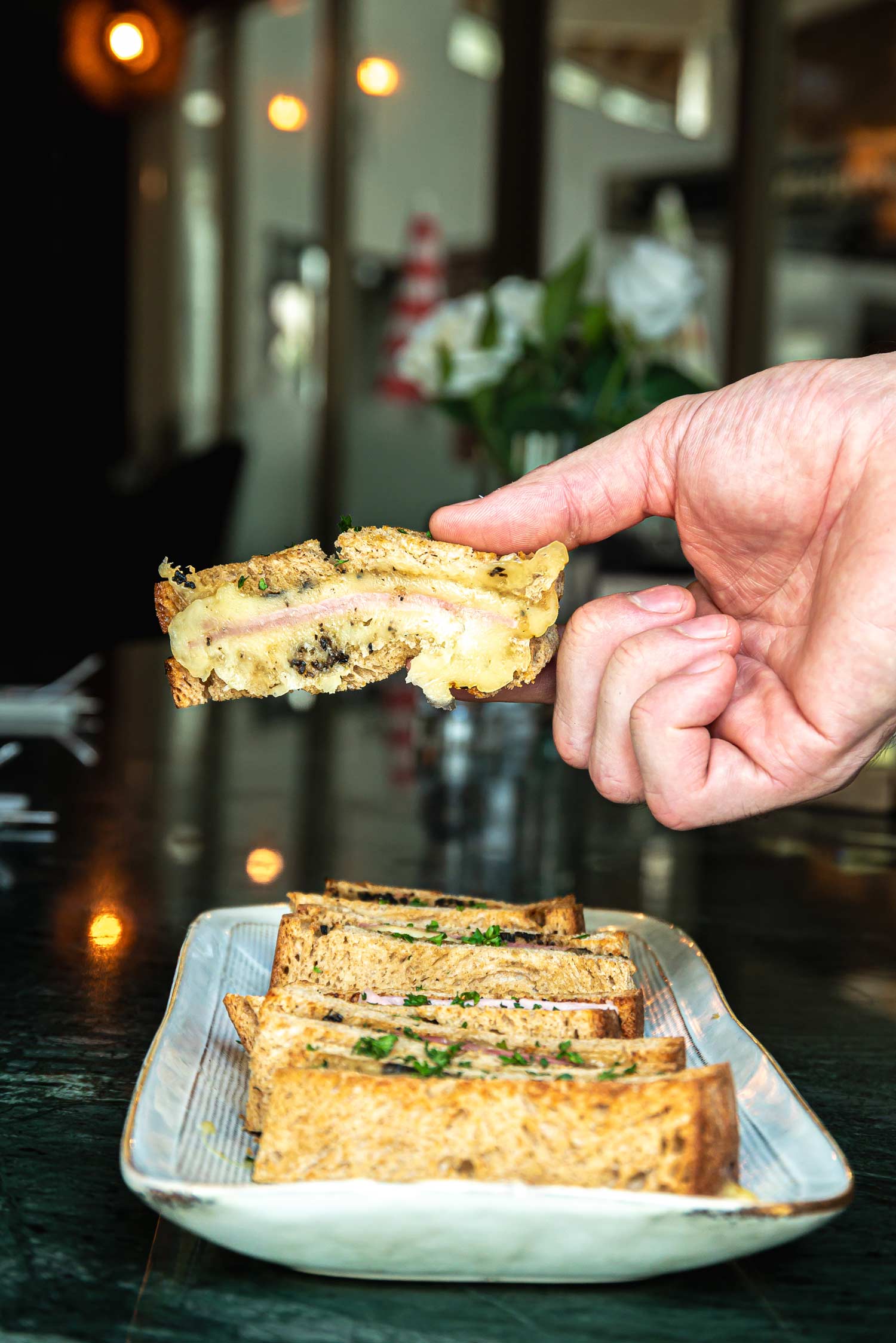 Verrä Restaurant - Plat - Croque Monsieur à la Truffe